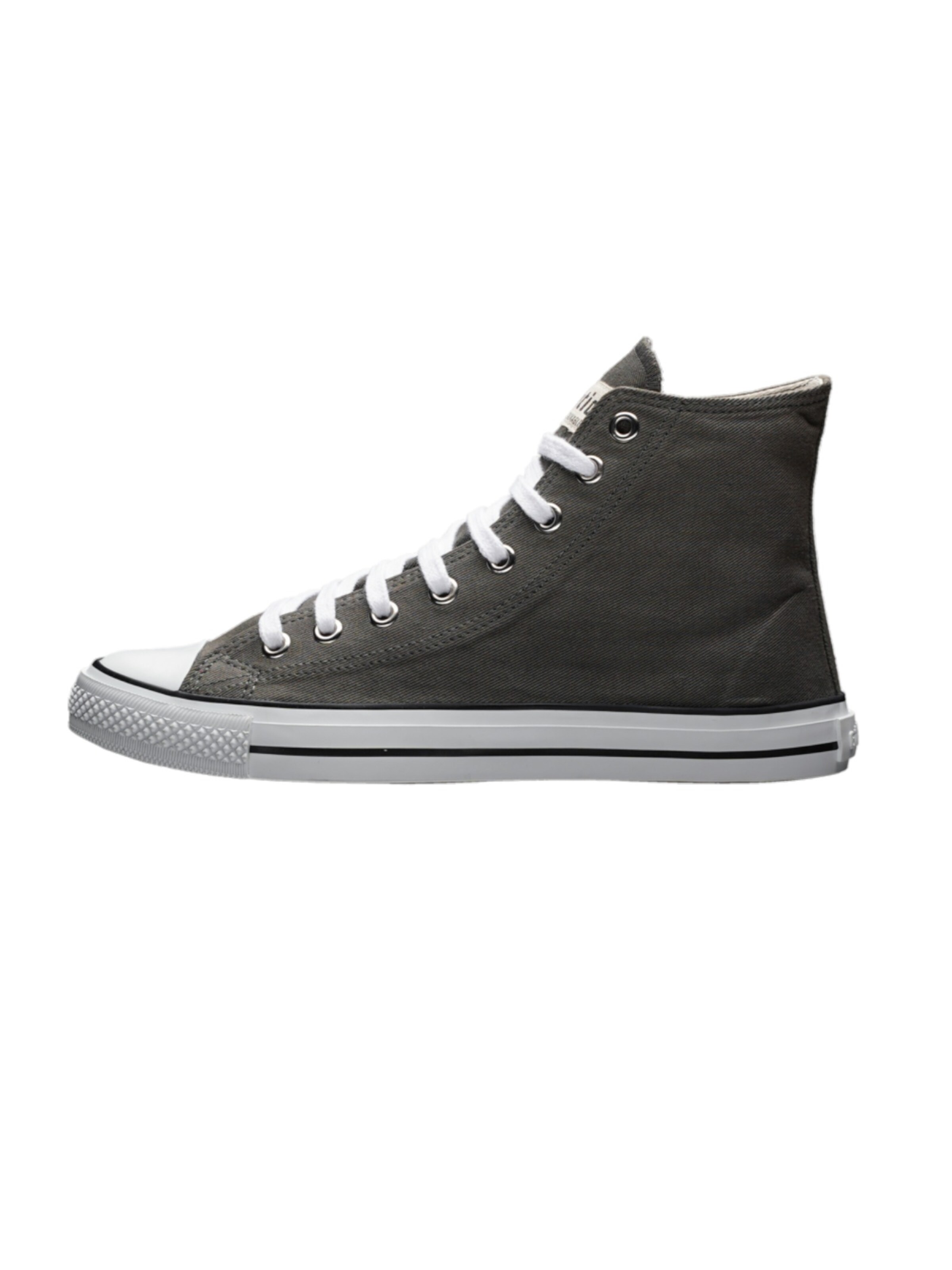 Baskets hautes Ethletic en gris : devant