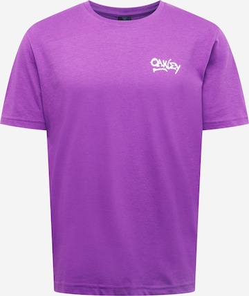 OAKLEY Performance Shirt '11 FROGS ' in Purple: front