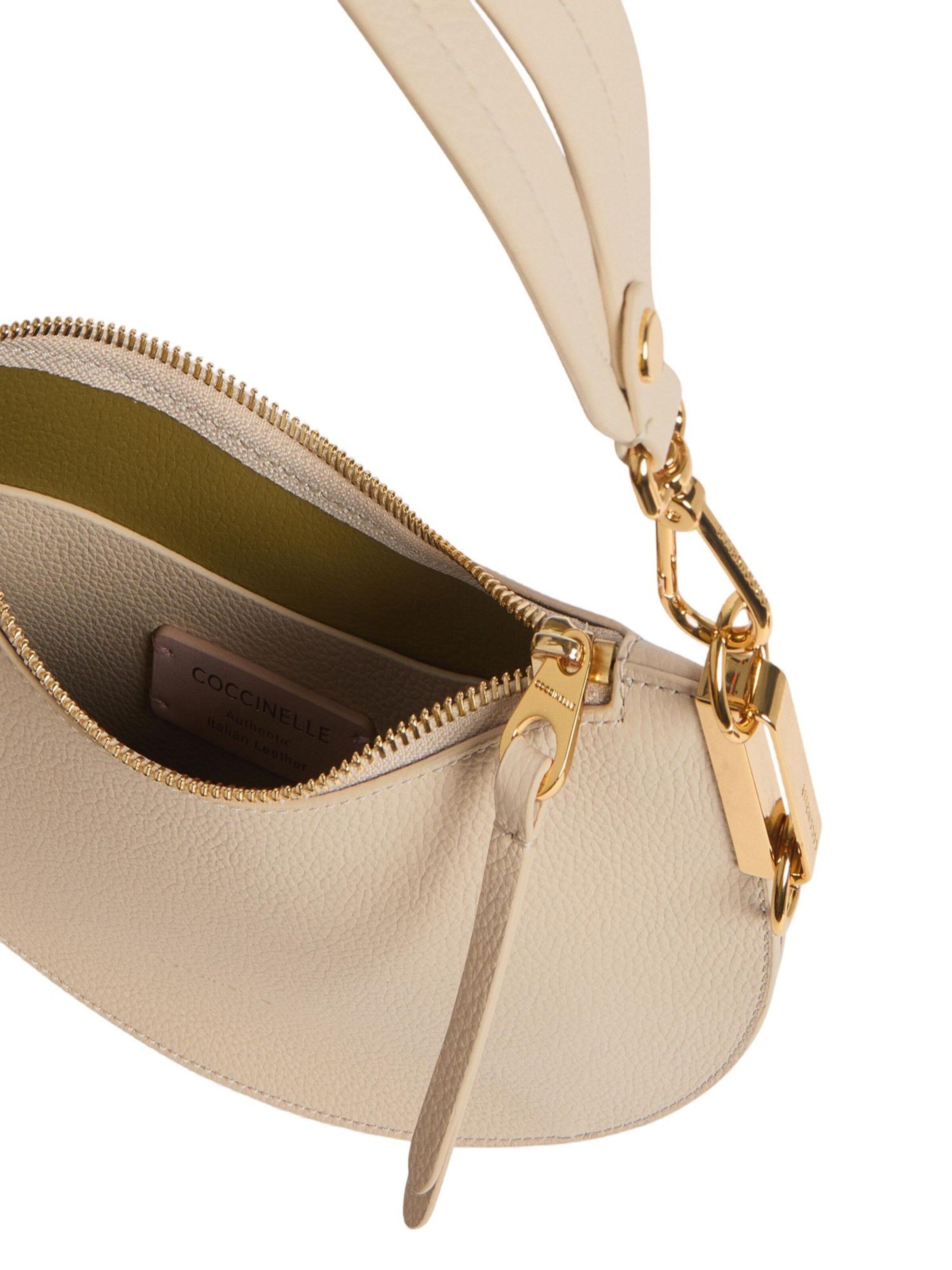 Borsa a spalla 'COCCINELLE Sunup S26' di Coccinelle in beige