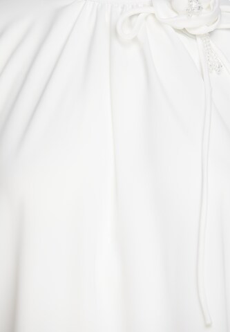 usha BLACK LABEL - Blusa en blanco
