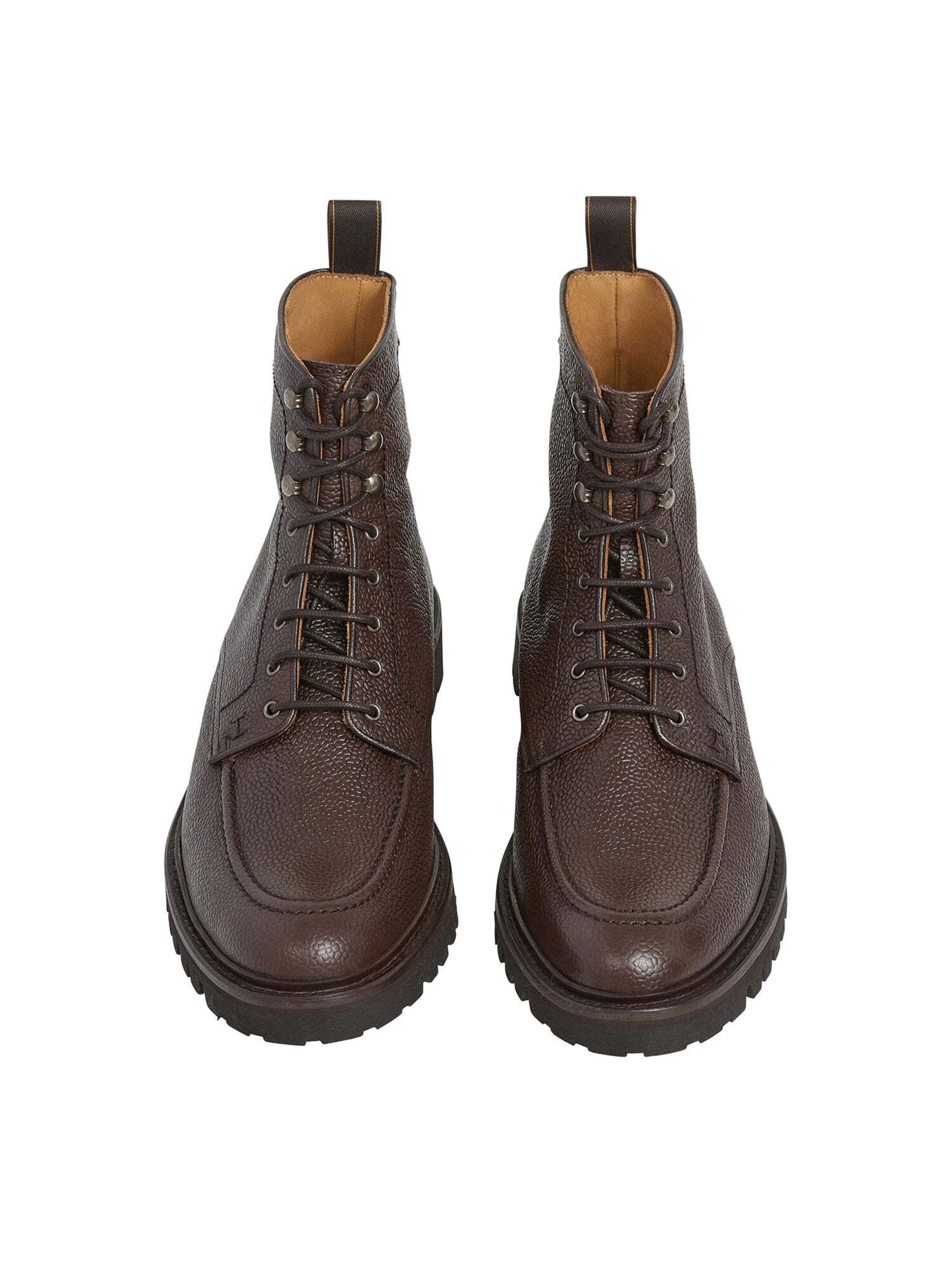Hackett London Lace-Up Boots in Brown