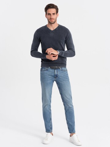 Ombre Pullover 'OM-Swos-0108' in Blau