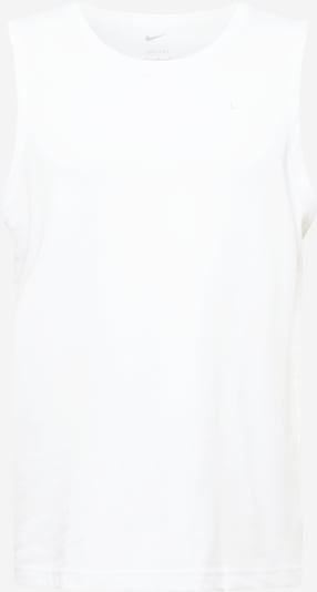 NIKE Funkcionalna majica | bela barva, Prikaz izdelka