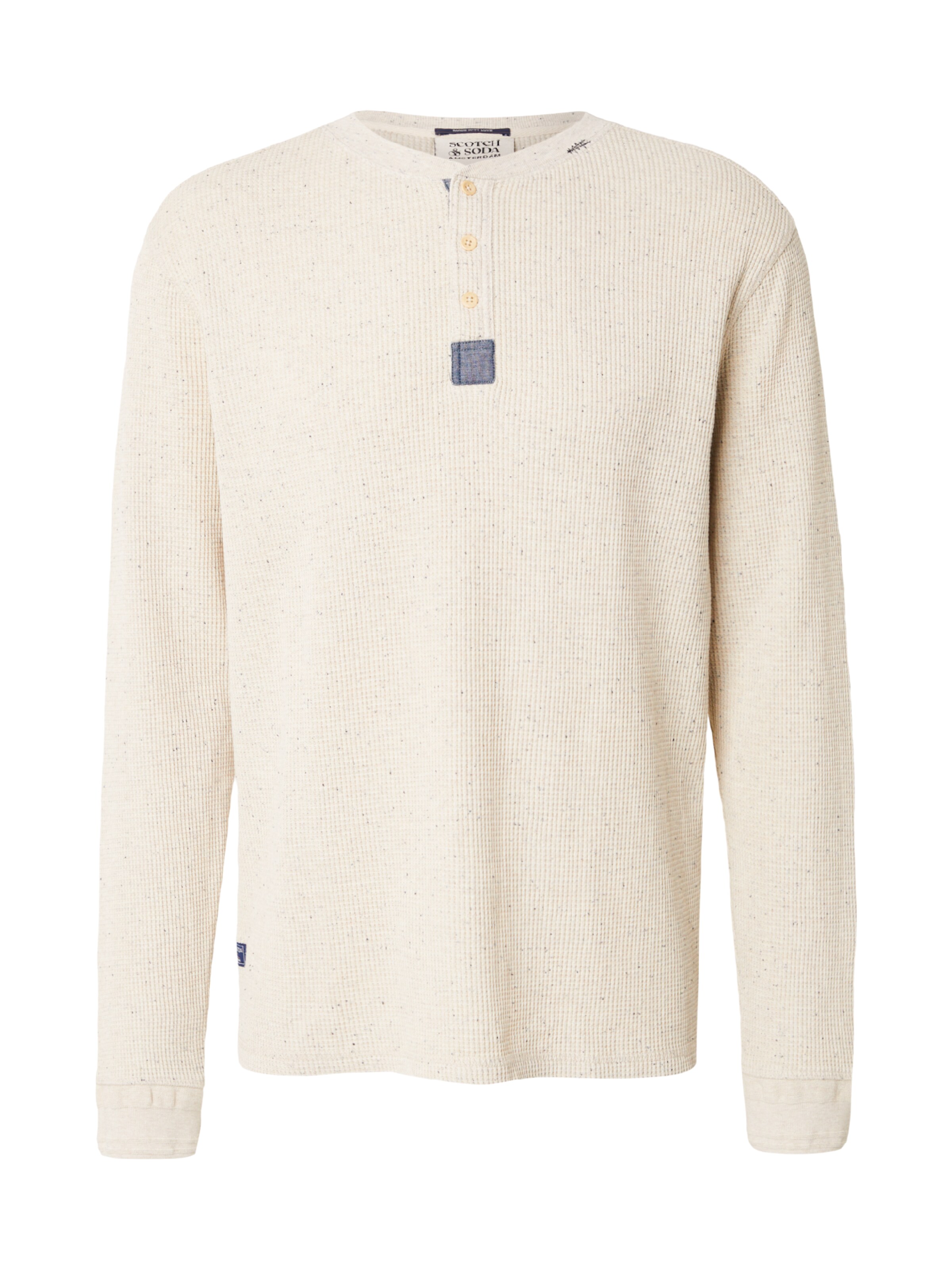 SCOTCH & SODA Футболка в Бежевый: спереди