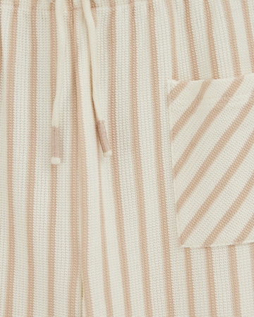 WE Fashion Wide leg Παντελόνι σε μπεζ