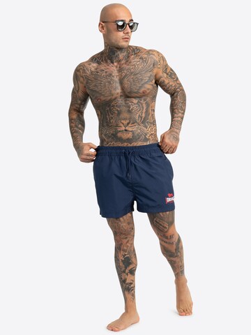 LONSDALE Regular Beachshorts  'KILSTAY' in Blau