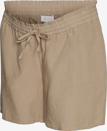 MAMALICIOUS Παντελόνι 'MLPETRA' σε γκρι: μπροστά