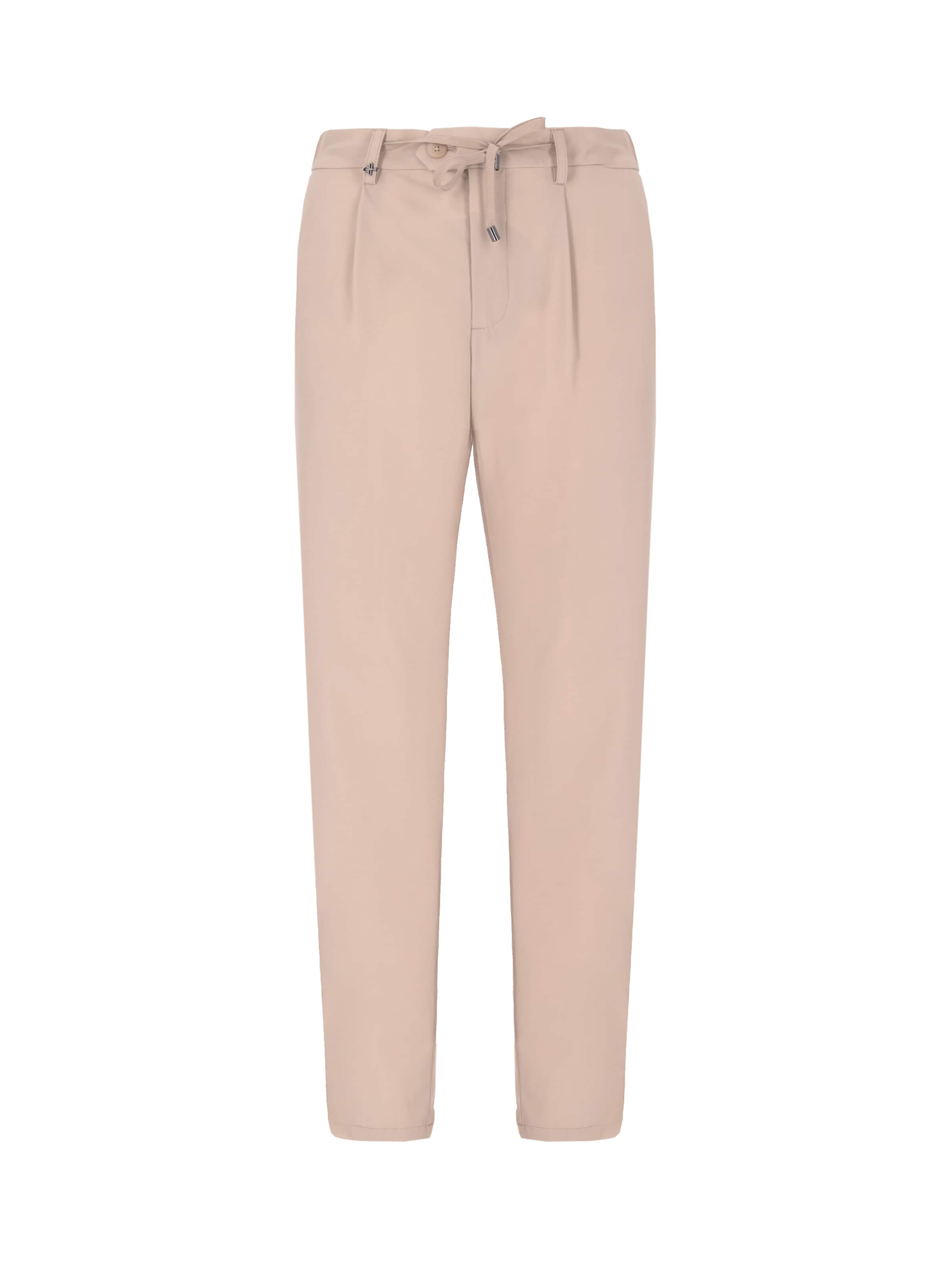 Pantalon à pince 'T. ACTIVE' Distretto12 en beige : devant