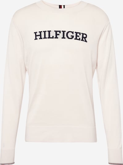 TOMMY HILFIGER Trui in de kleur Navy / Rood / Parelwit, Productweergave