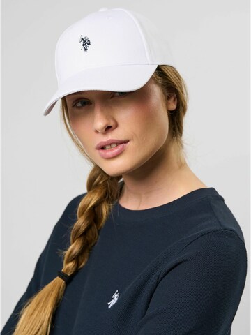 U.S. POLO ASSN. Hætte 'Mika' i hvid