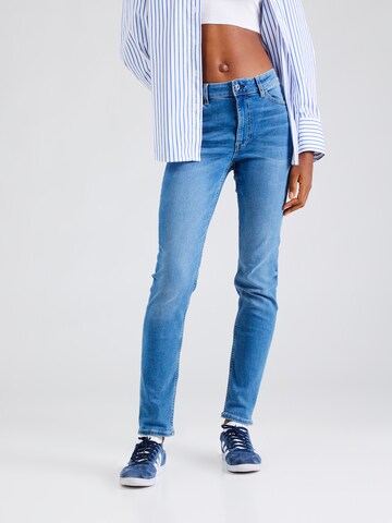 Coupe slim Jean 'Vera' Lindex en bleu : devant