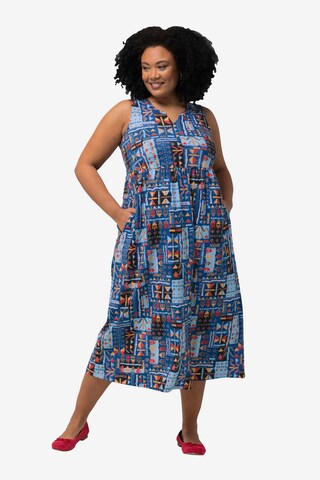 Robe Ulla Popken en bleu