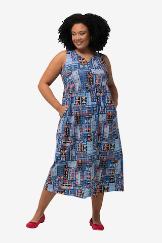 Robe Ulla Popken en bleu