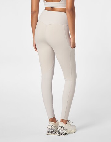 Plein Sport Skinny Leggings in Grau