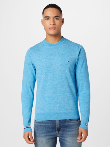 TOMMY HILFIGER Trui in Blauw: voorkant