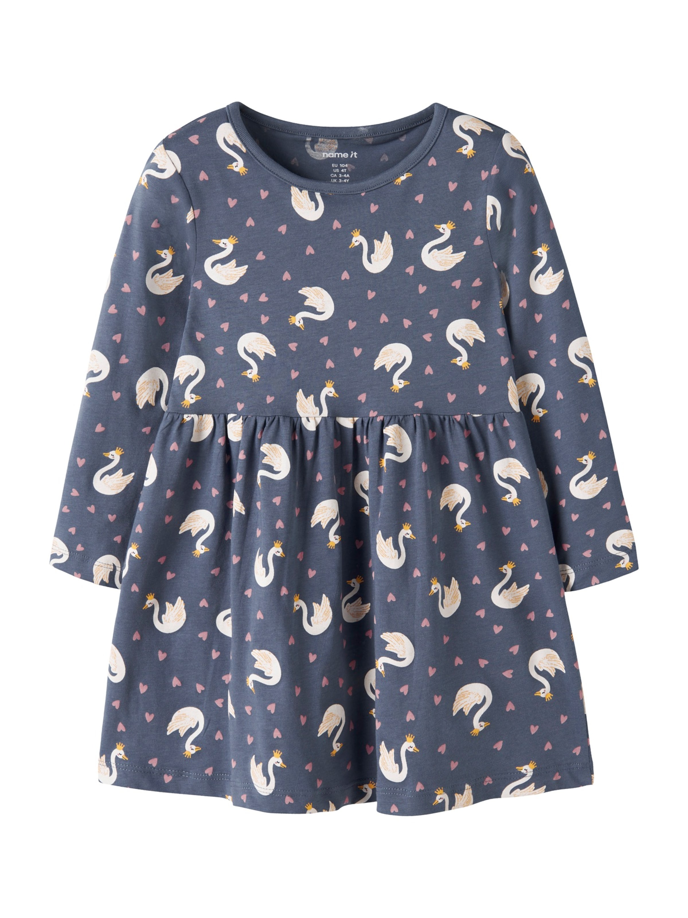 NAME IT Kleid 'NMFVILISA' in Blau: Vorderseite