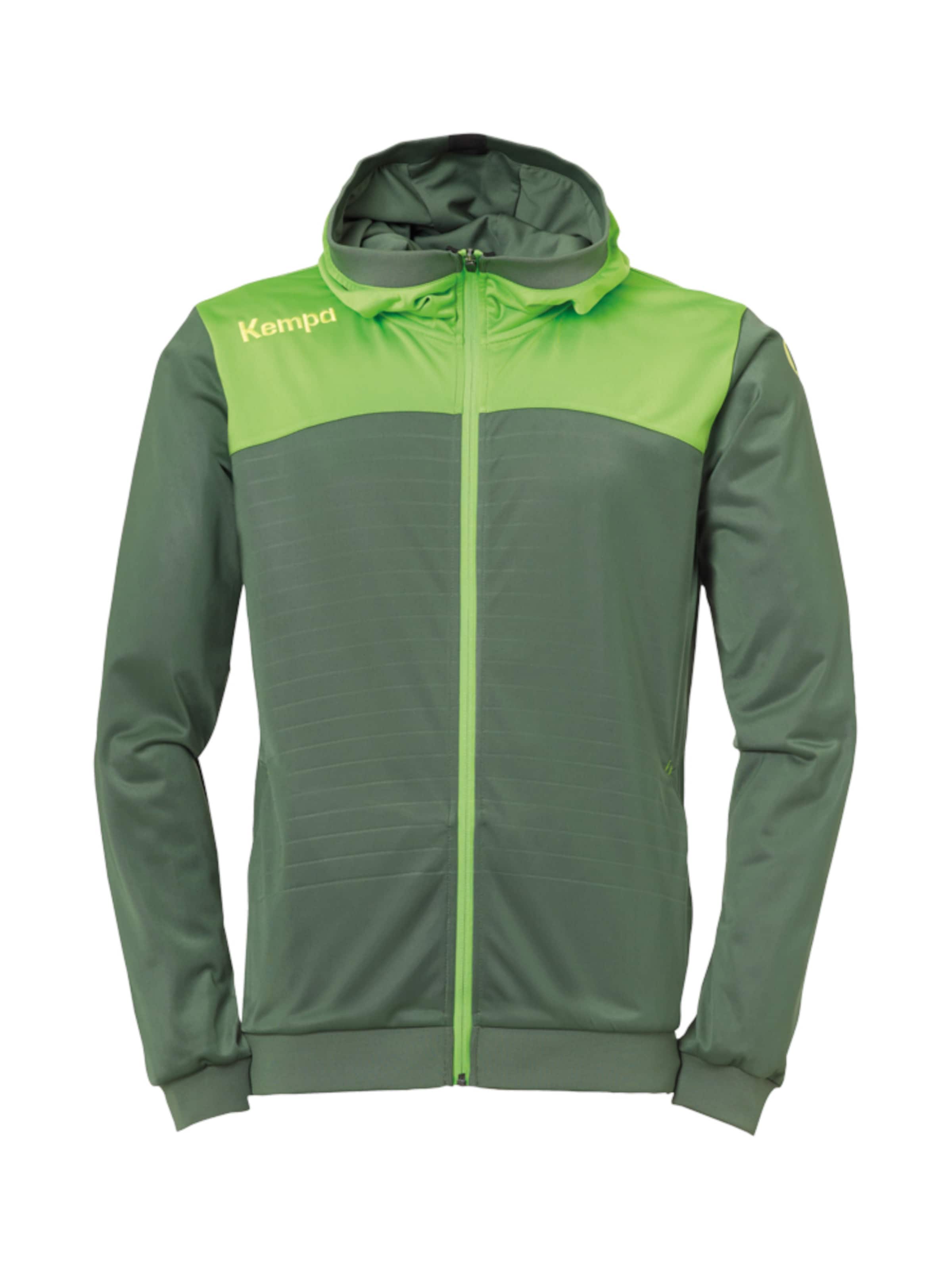 KEMPA Training jacket 'Emotion' in Green: front