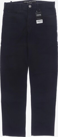 Emporio Armani Pants in 32 in Blue: front