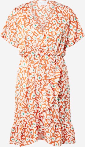 SISTERS POINT Summer dress 'EZAI' in Orange: front