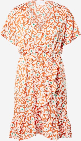 SISTERS POINT Summer Dress 'EZAI' in Orange: front