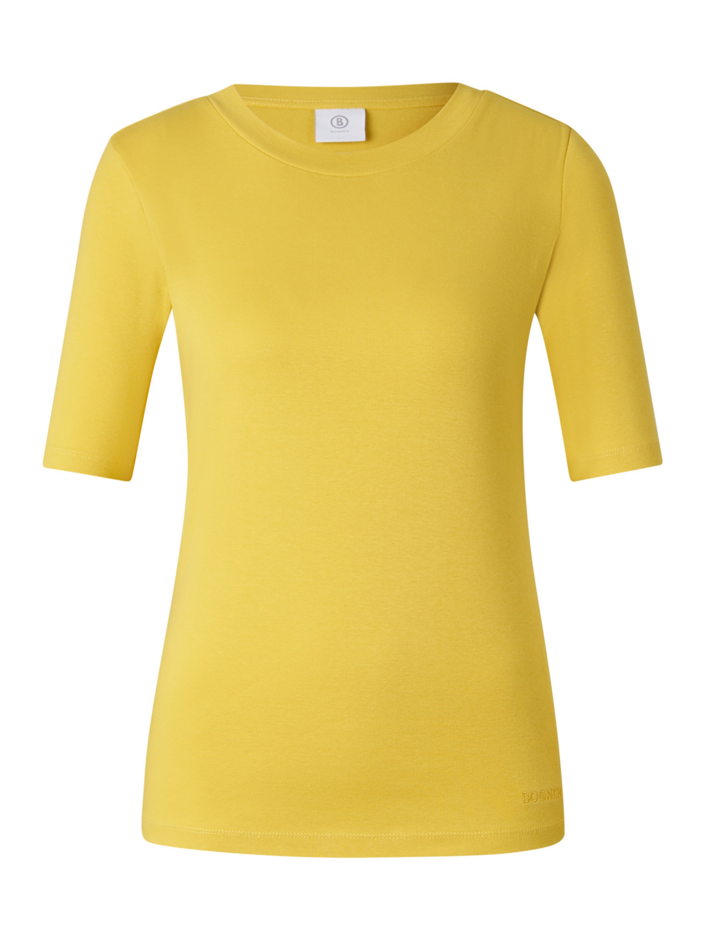 BOGNER Shirt 'Nikini' in Yellow: front