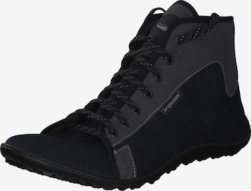 Leguano Lace-Up Ankle Boots 'Jaspar' in Black: front