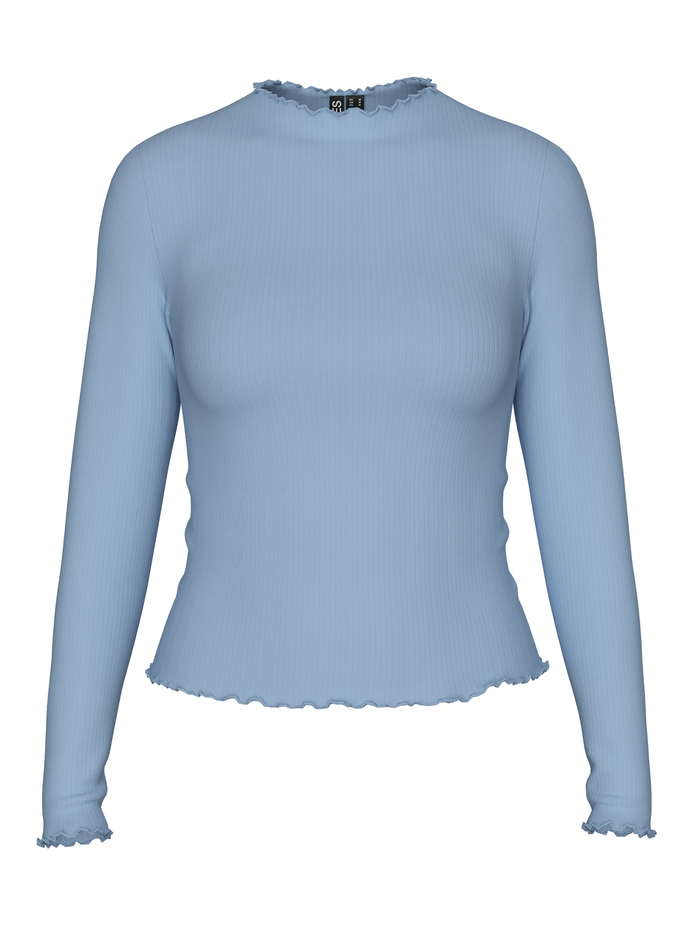 PIECES Shirt 'PCNICCA' in Blue: front