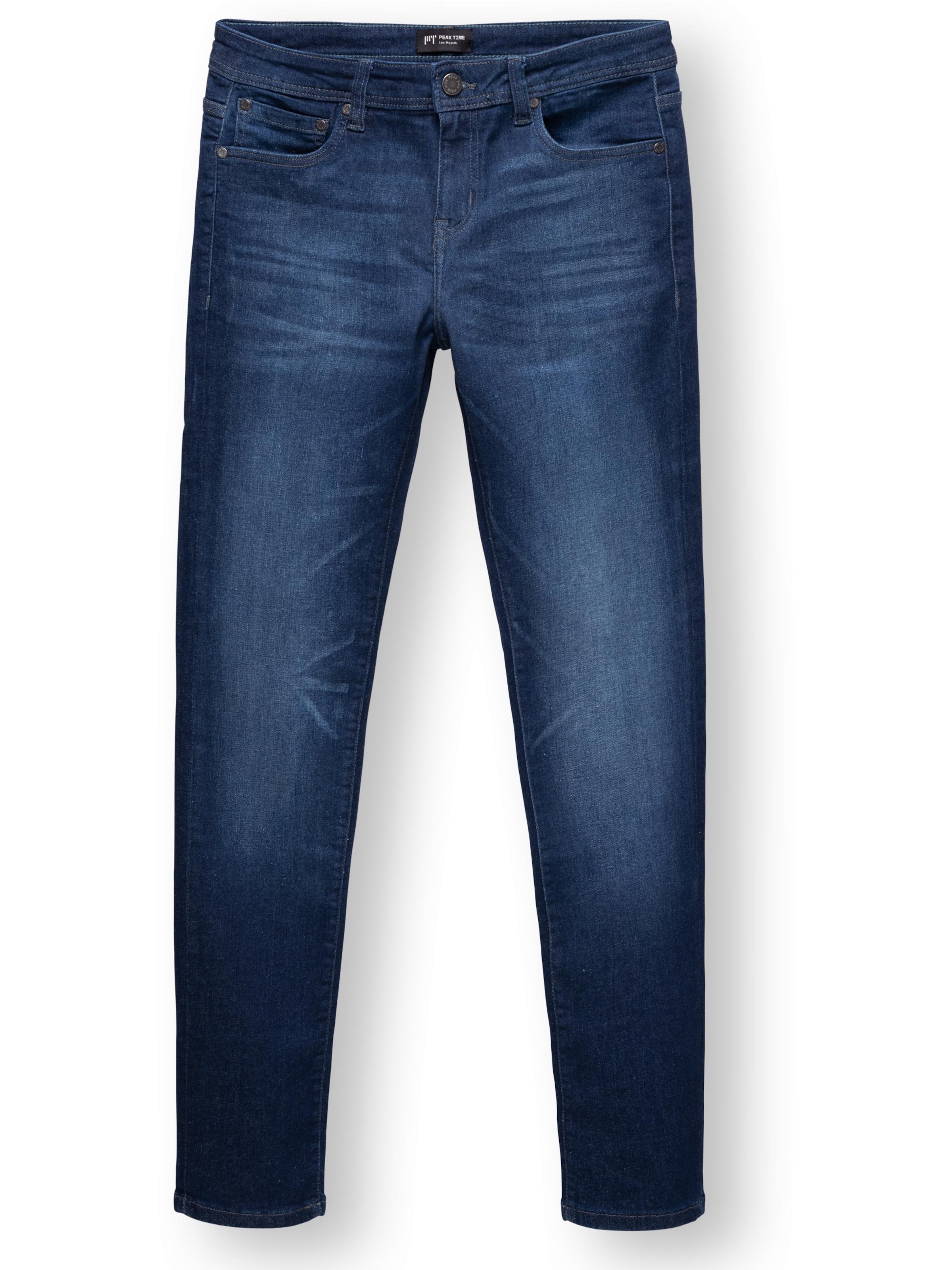 Peak Time Jeans in Blauw: voorkant