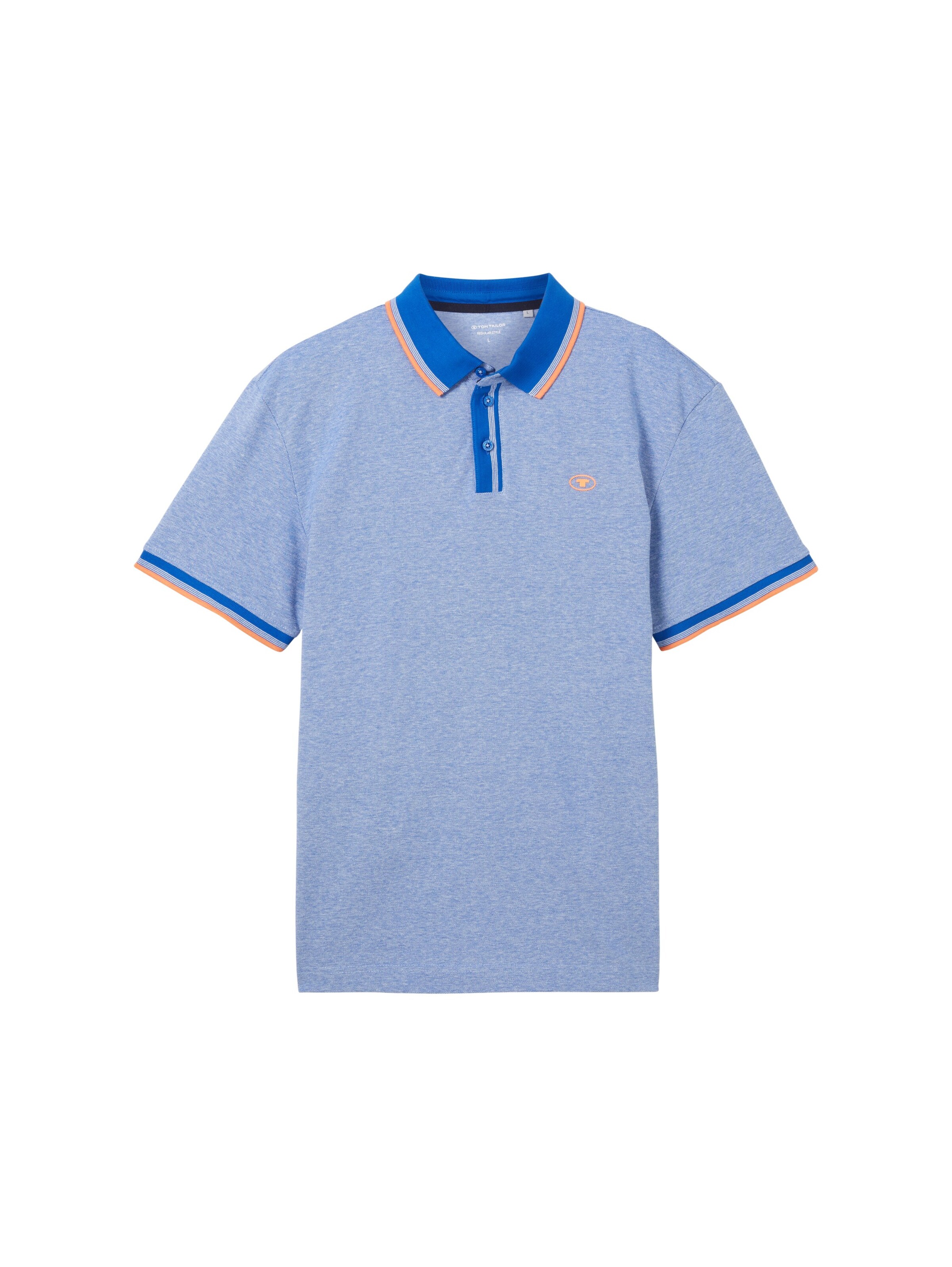 TOM TAILOR Shirt in Blue: front