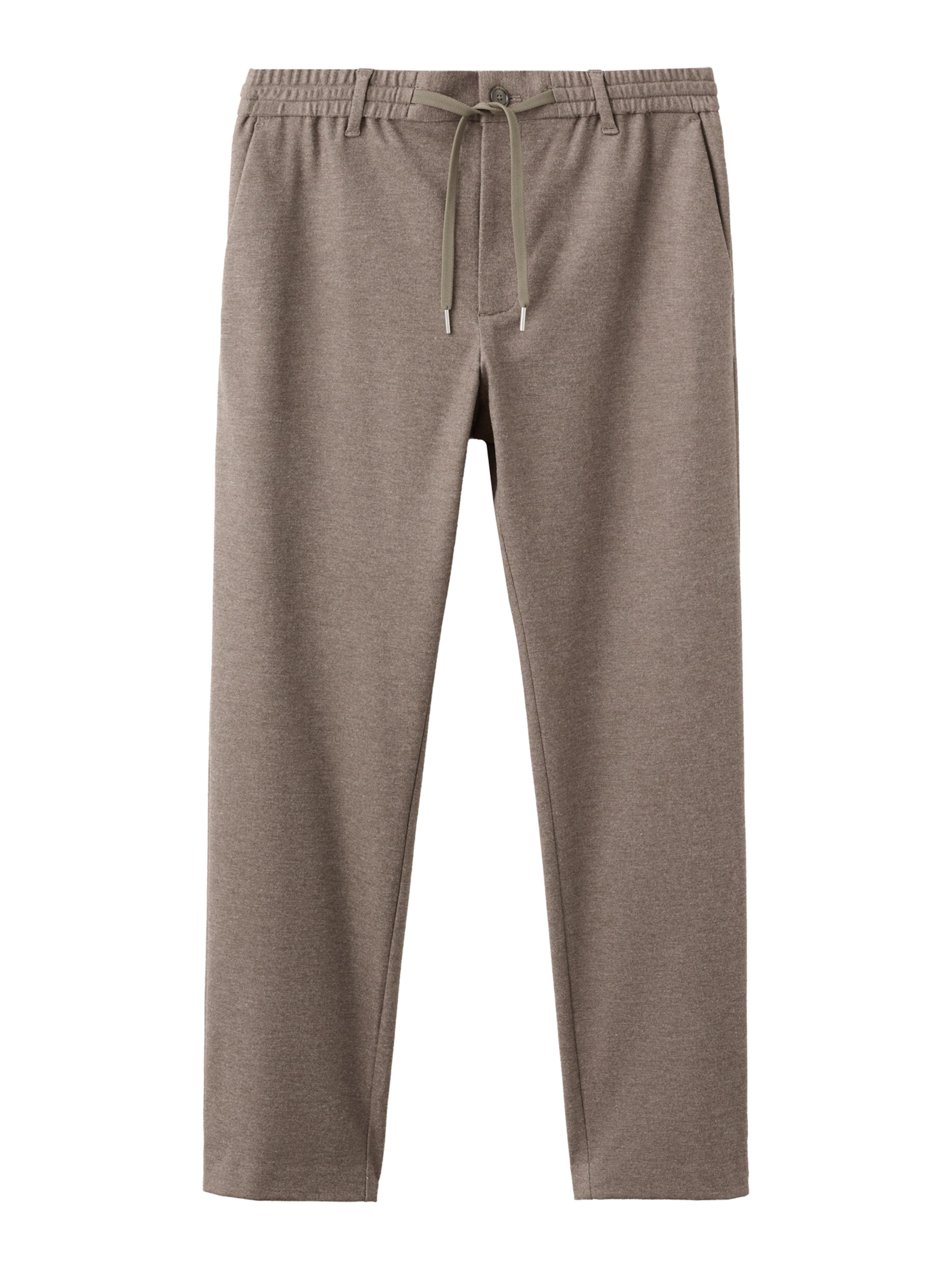 MANGO MAN Regular Byxa 'POLAR' i brun: framsida