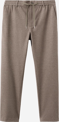 MANGO MANregular Hlače 'POLAR' - smeđa boja: prednji dio