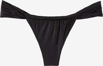 CALZEDONIA Bikini Bottoms in Black: front