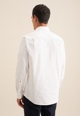 SEIDENSTICKER Regular fit Overhemd 'Smart Casual' in Wit