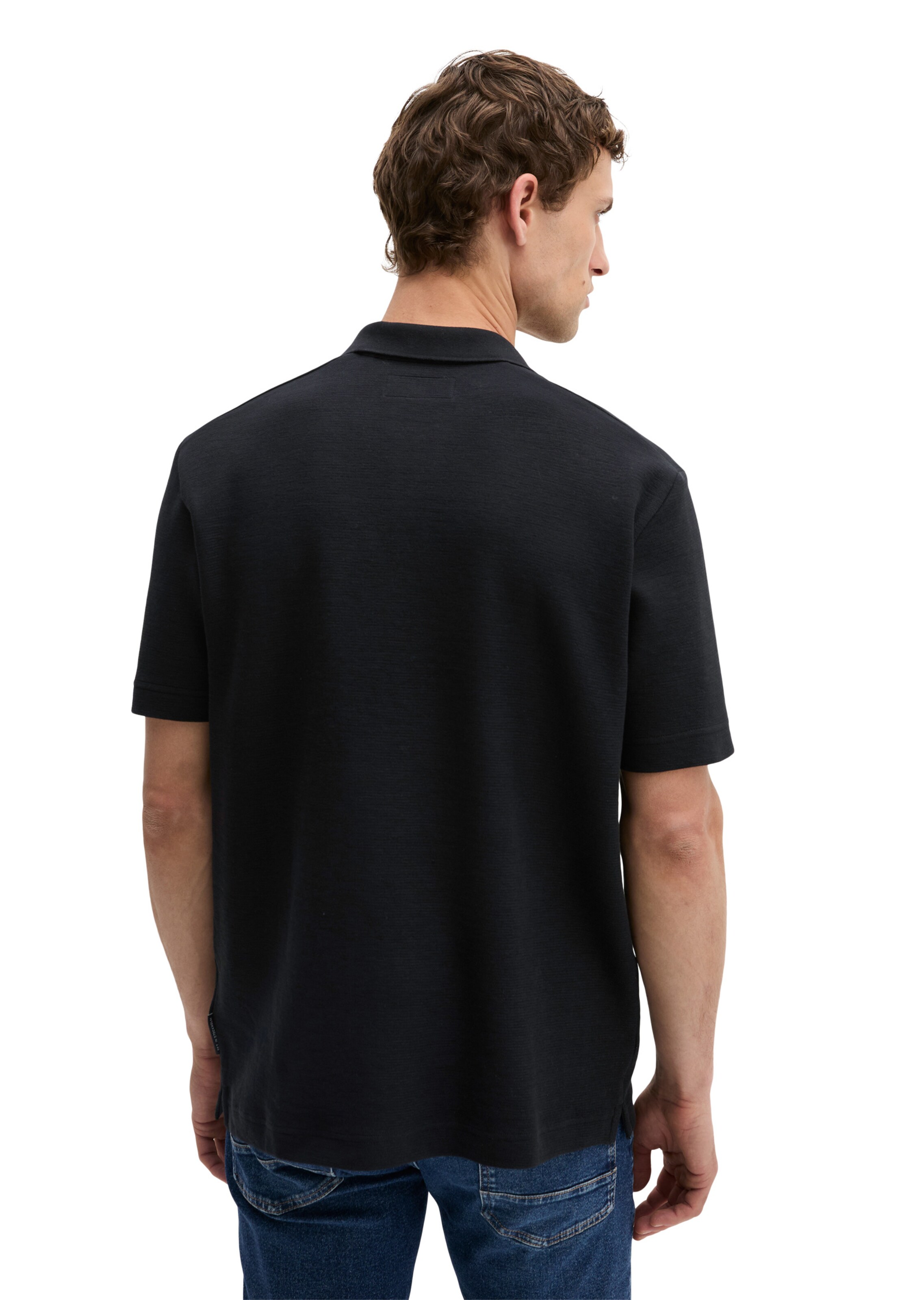 Marc O'Polo Shirt in Zwart