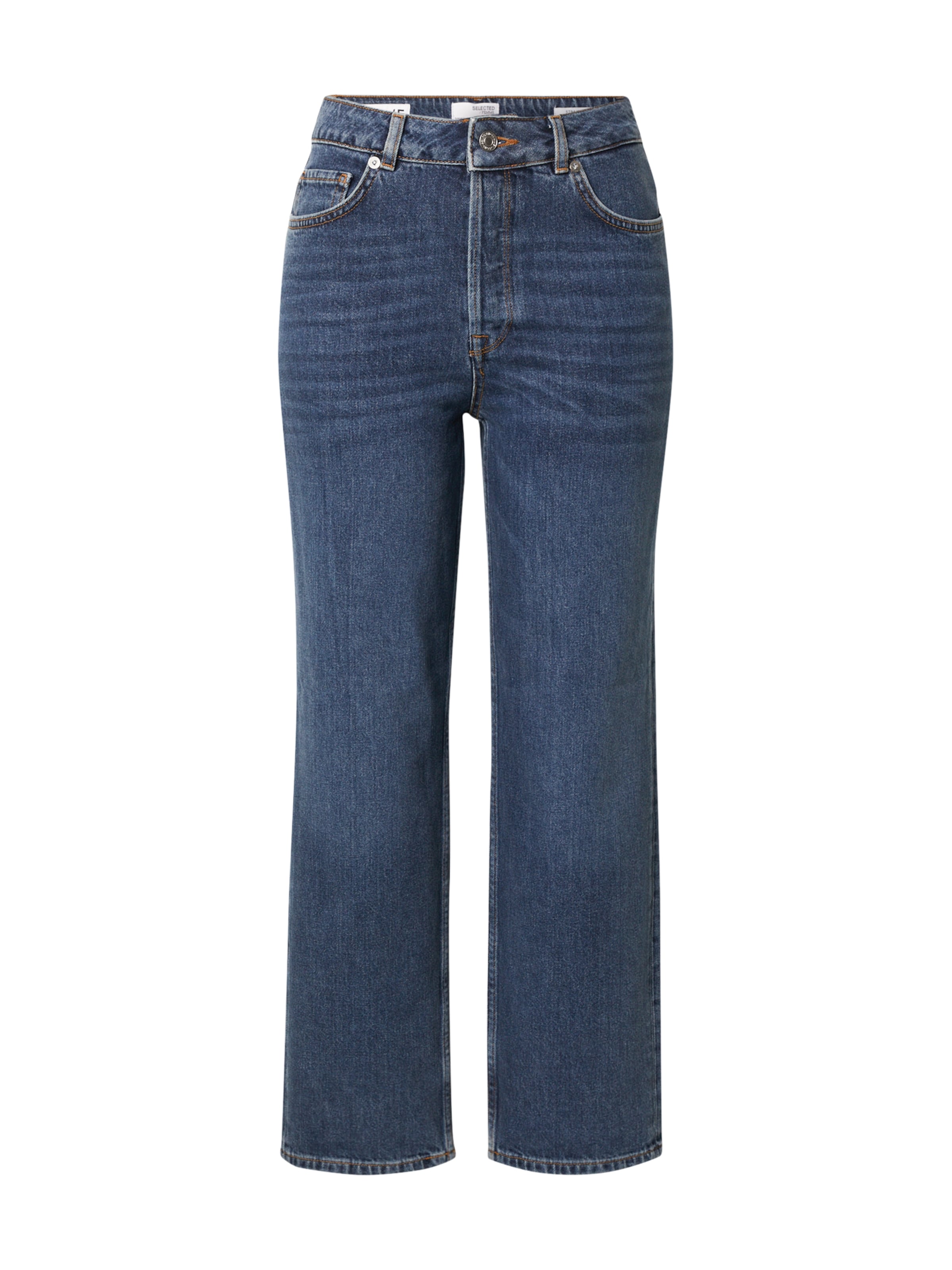 SELECTED Wide leg Jeans in Blue: front