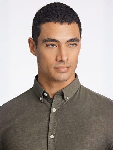 Slim fit Camicia di Lindbergh in verde