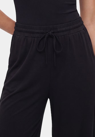faina Loosefit Broek in Zwart