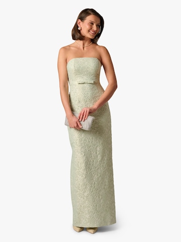 Adrianna Papell Avondjurk 'Glitter Jacquard Gown' in Groen