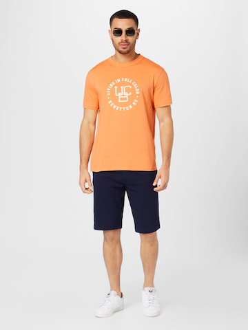 UNITED COLORS OF BENETTON Shirt in Orange