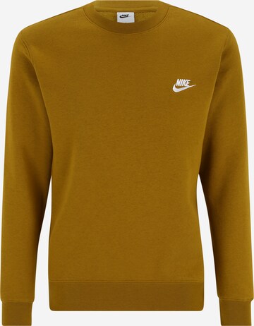 Sweat-shirt Nike Sportswear en bronze : devant