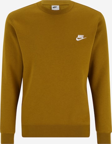 Sweat-shirt Nike Sportswear en bronze : devant