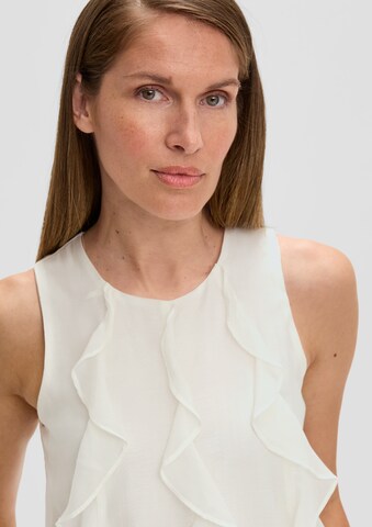 s.Oliver BLACK LABEL Blouse in White