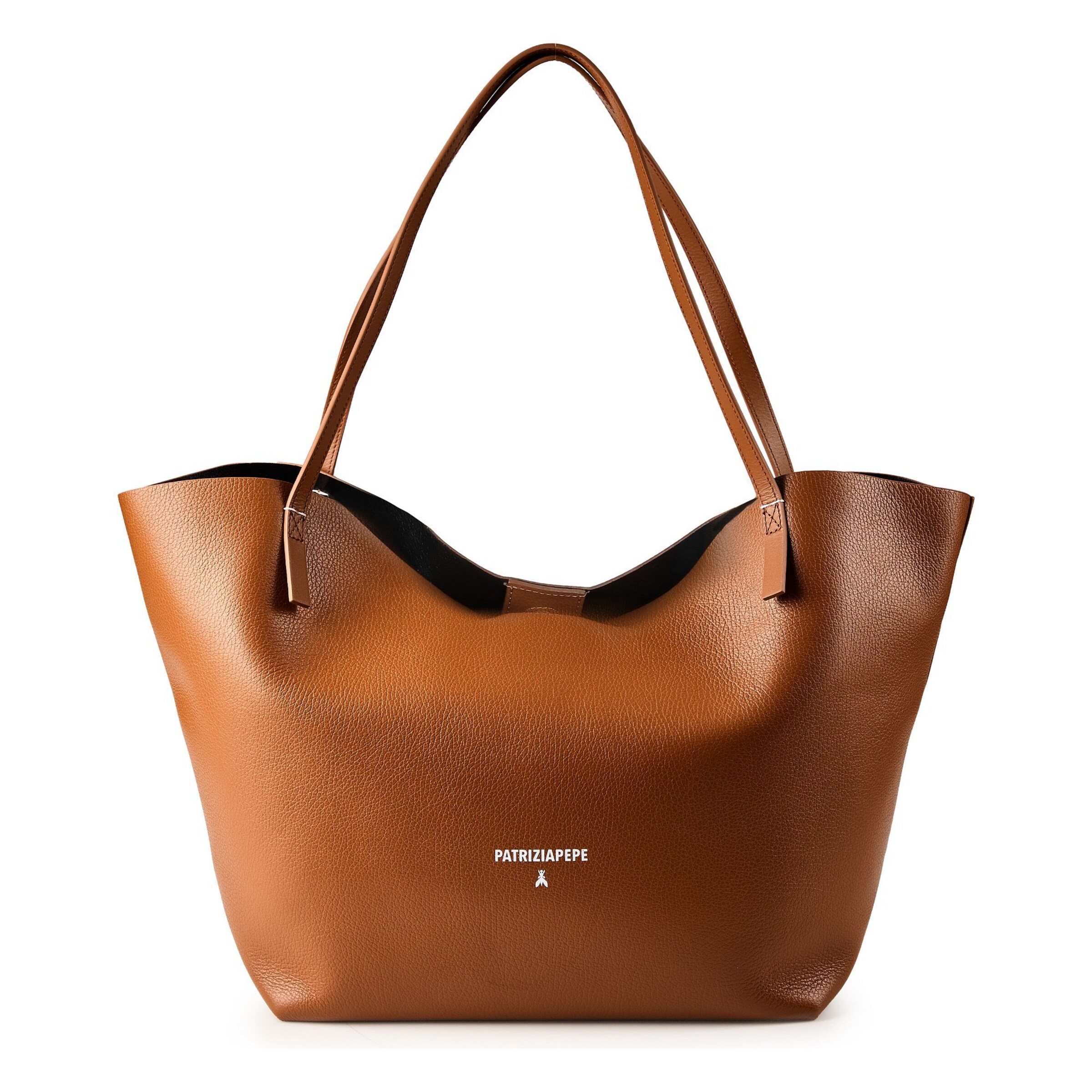PATRIZIA PEPE Shopper in Brown: front
