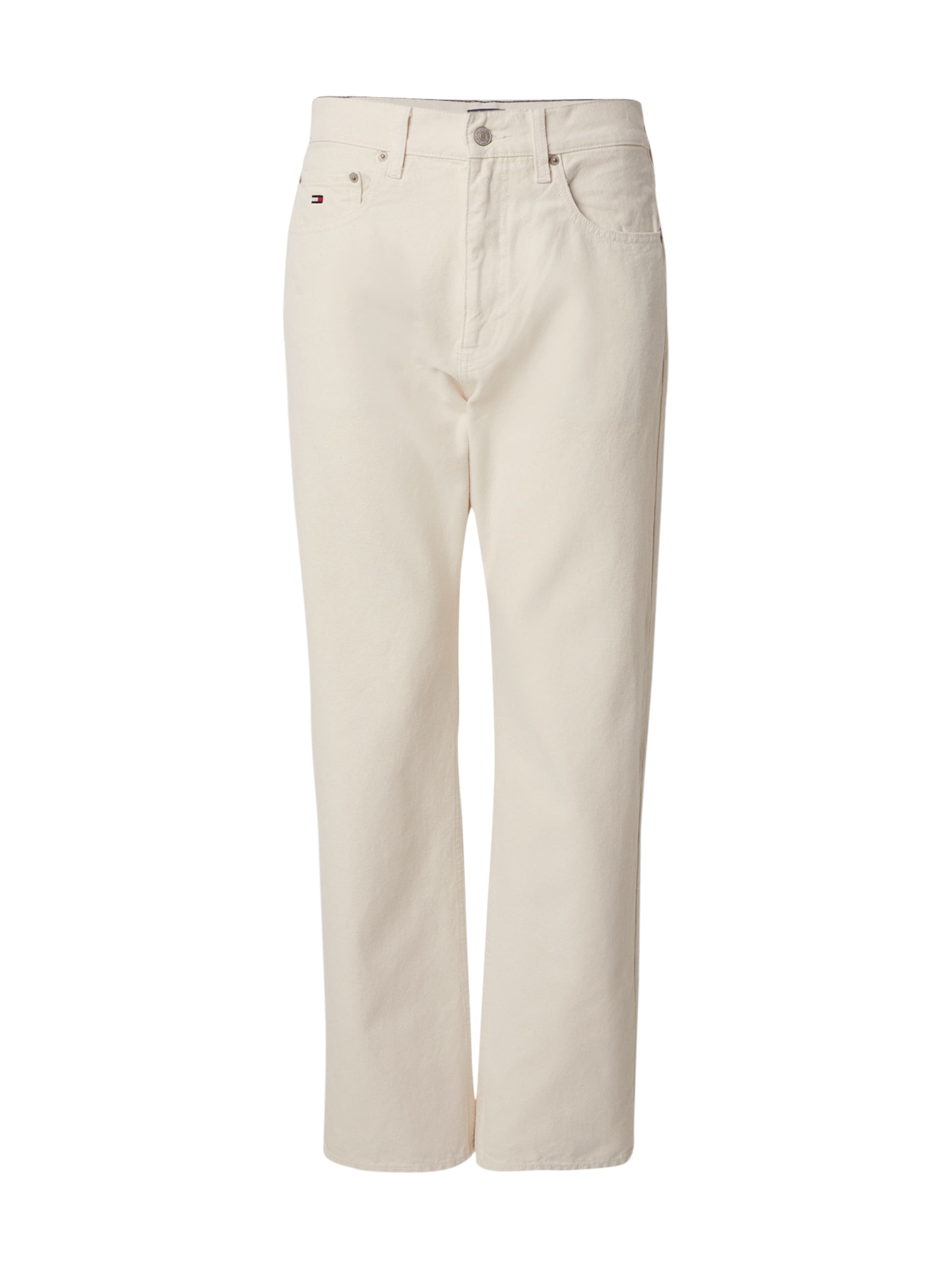 Tommy Jeans Regular Housut värissä beige: etupuoli