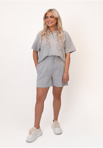 Loosefit Pantalon 'Elow' OH APRIL en gris