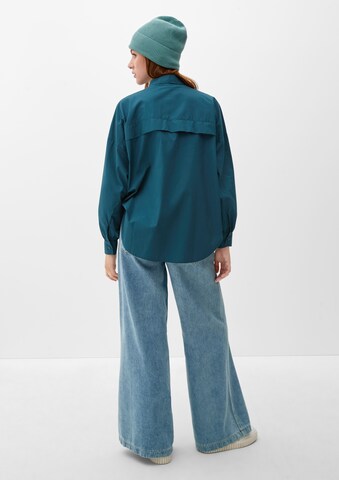 QS Blouse in Blauw