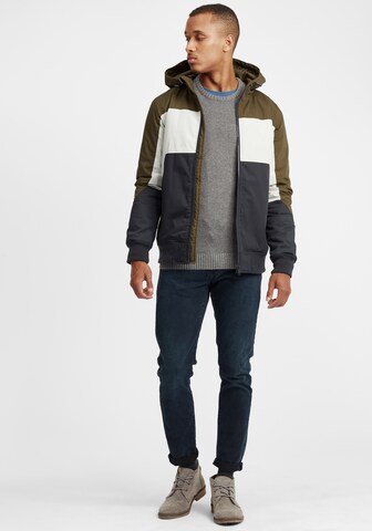 !Solid Between-Season Jacket in Blue