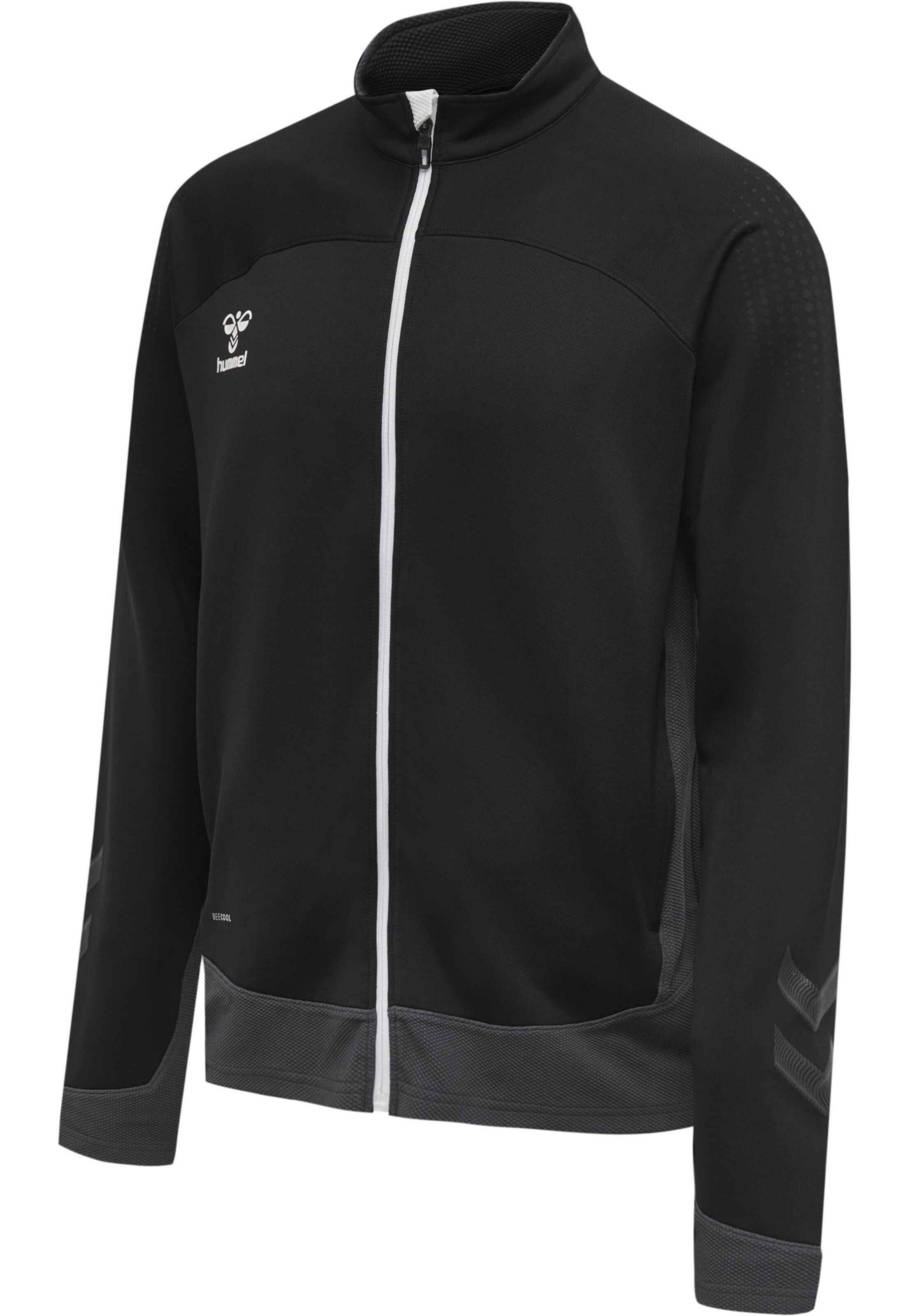 Hummel Sportsweatvest 'Lead' in Zwart