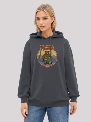 Sweat-shirt 'US National Parks' F4NT4STIC en noir : devant