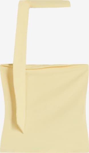 Bershka Toppi värissä vaaleankeltainen, Tuotenäkymä